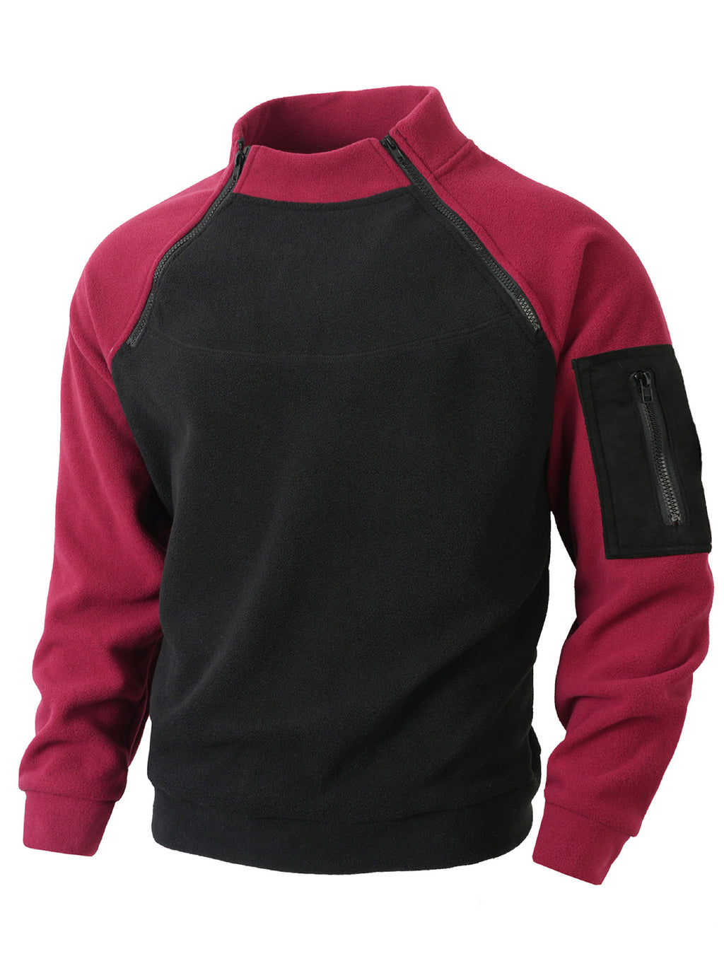 Stehkragen-Pullover für Herren – Bild 2 | LuxeStyle