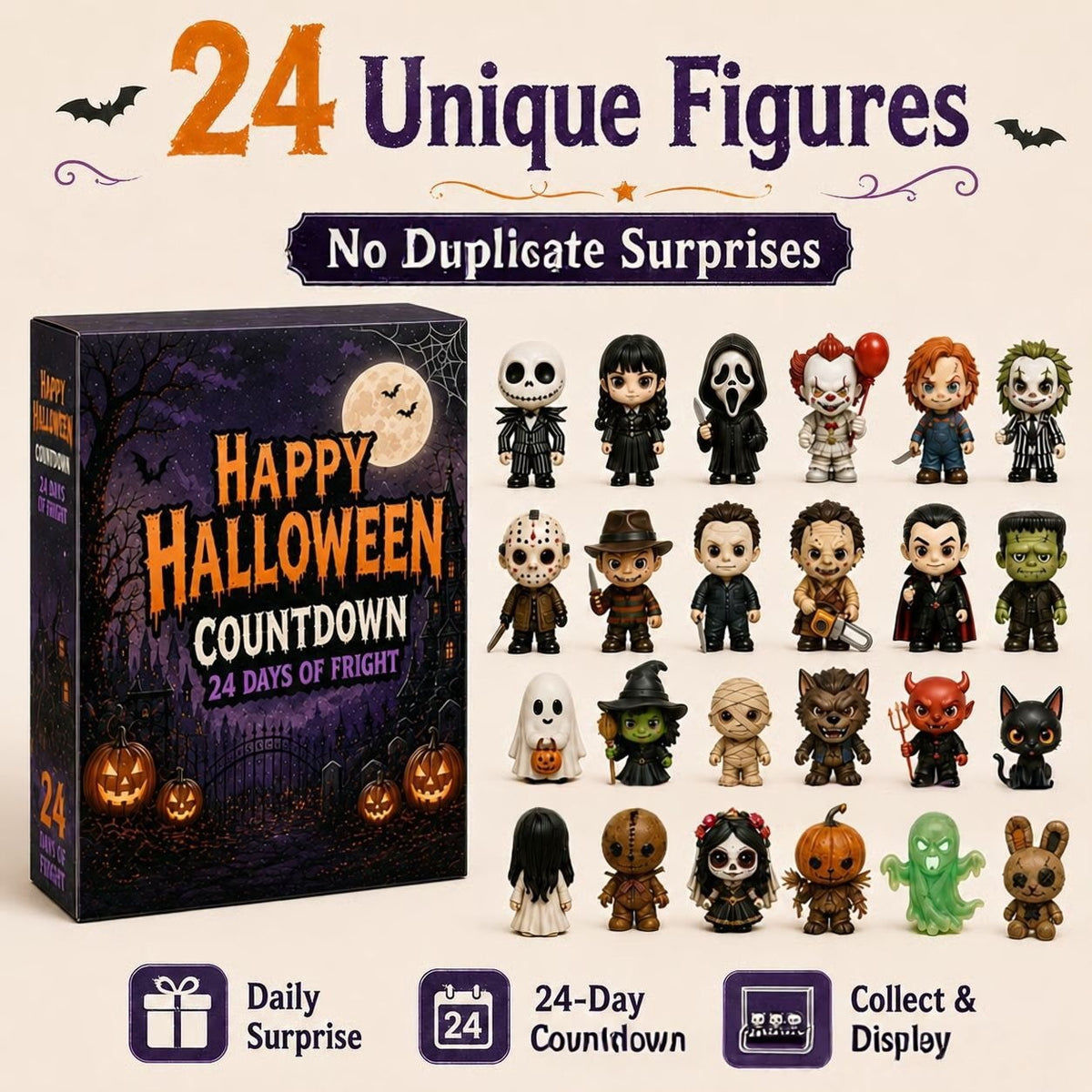 Halloween Countdown Kalender Set – Bild 5 | LuxeStyle