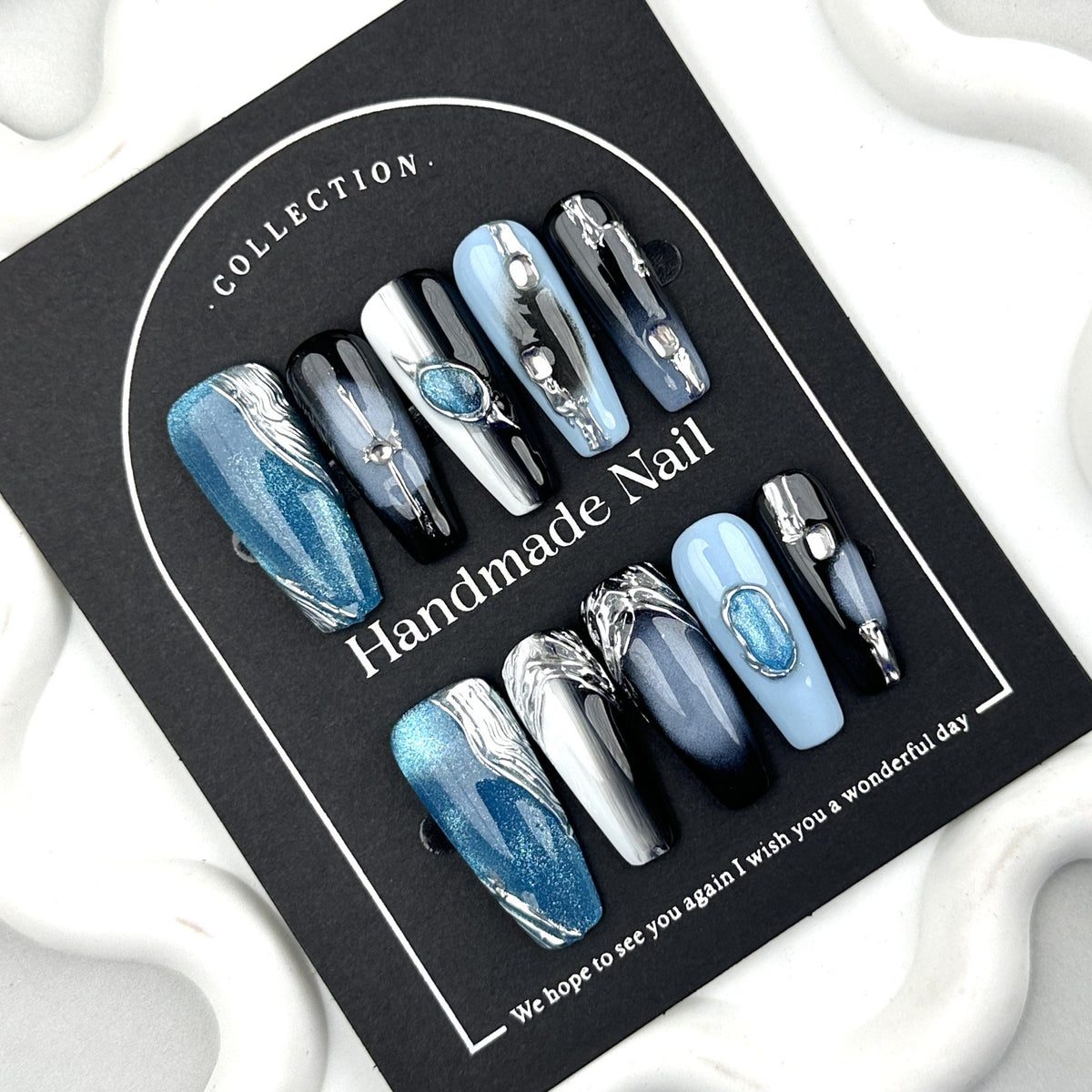 Metal Punk Hot Girl All-Match Nagelsticker – Bild 2 | LuxeStyle