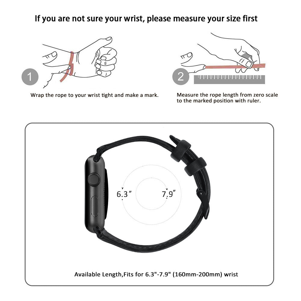 Lederarmband für Apple Watch – Ref. CJ-1667079131651121152 – Ansicht 6