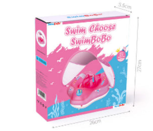 Schwimmring mit Sonnenschutz für Babys – Bild 4 | LuxeStyle