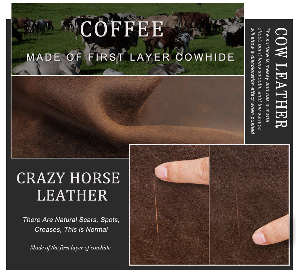 Cowhide Trainingstasche mit Polyesterfutter – Bild 14 | LuxeStyle