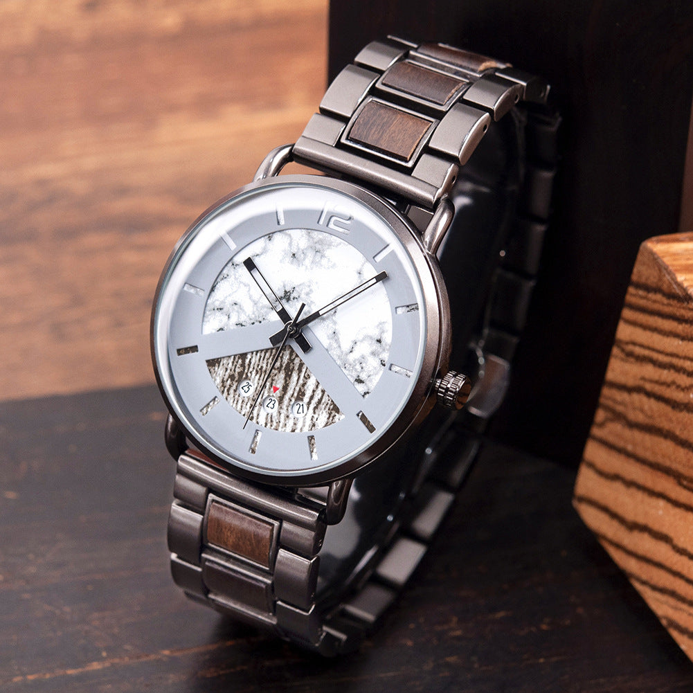 Herren Holz Uhr