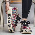 Ethnische Grid Plattform Herrenschuhe – Bild 9 | LuxeStyle