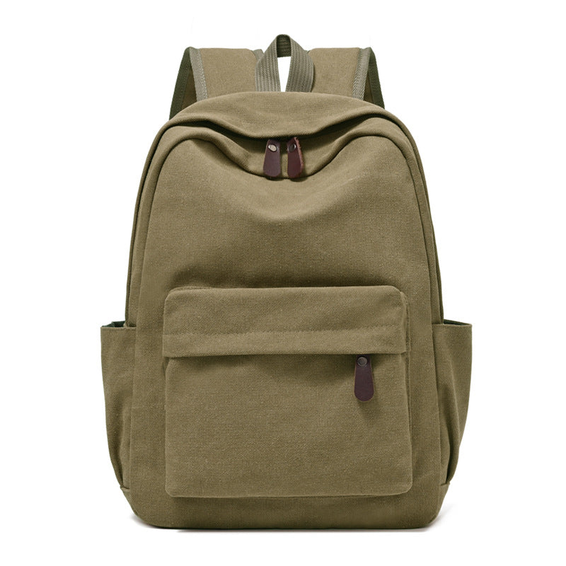 Canvas Rucksack grosse Kapazität – Bild 5 | LuxeStyle