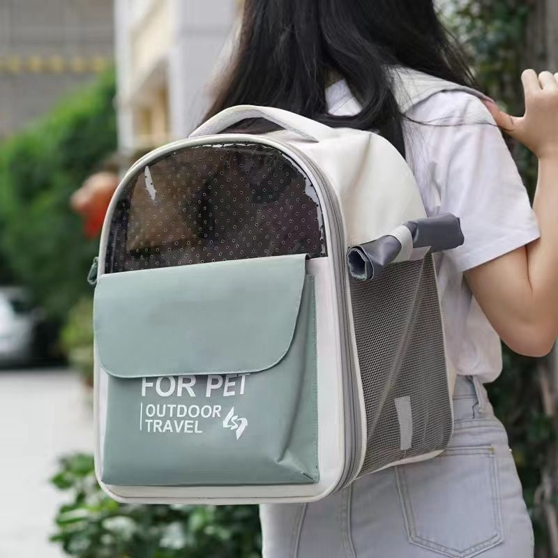 Tier-Rucksack aus PVC Oxford 37x25x34 cm – Bild 6 | LuxeStyle