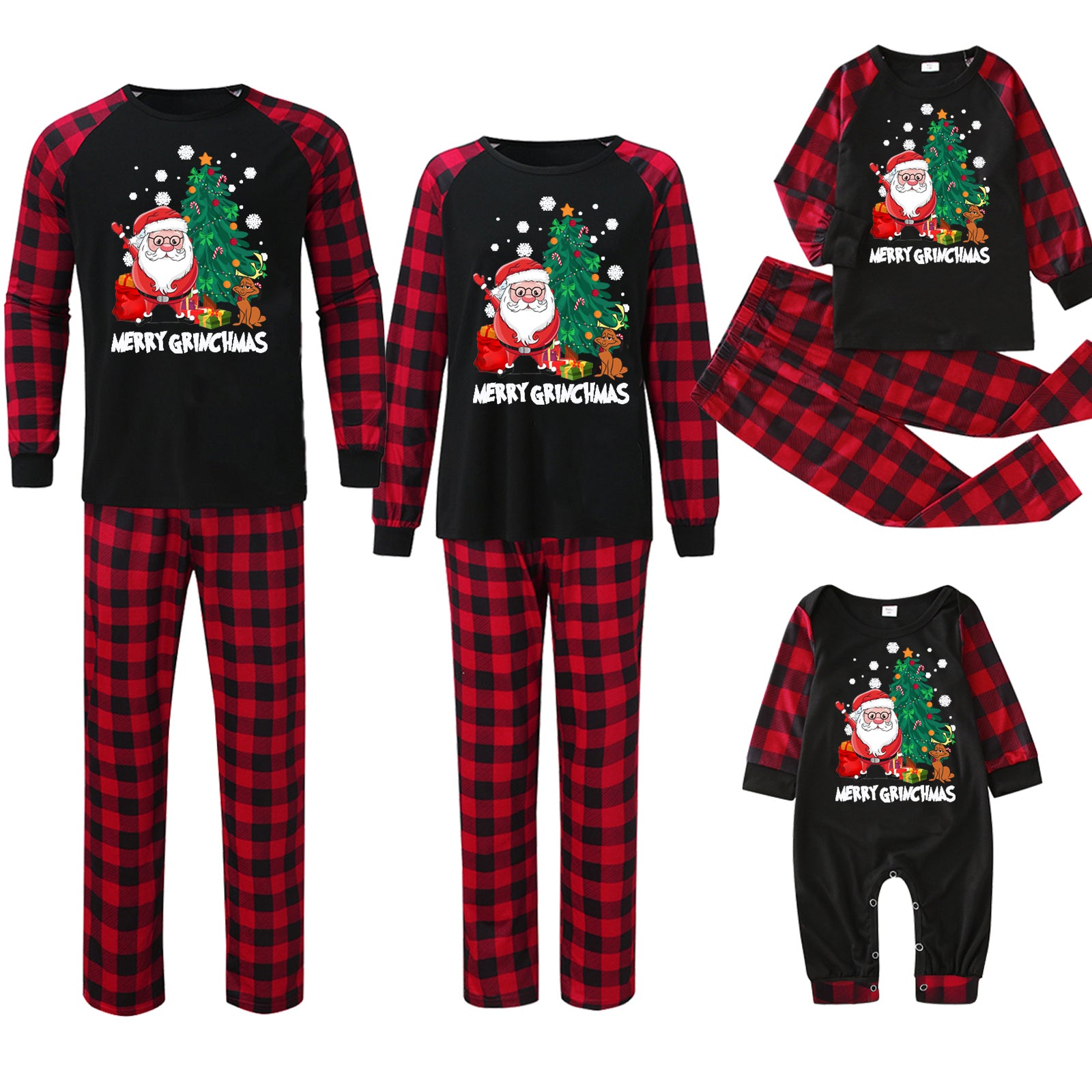 Weihnachts-Pyjama für die ganze Familie