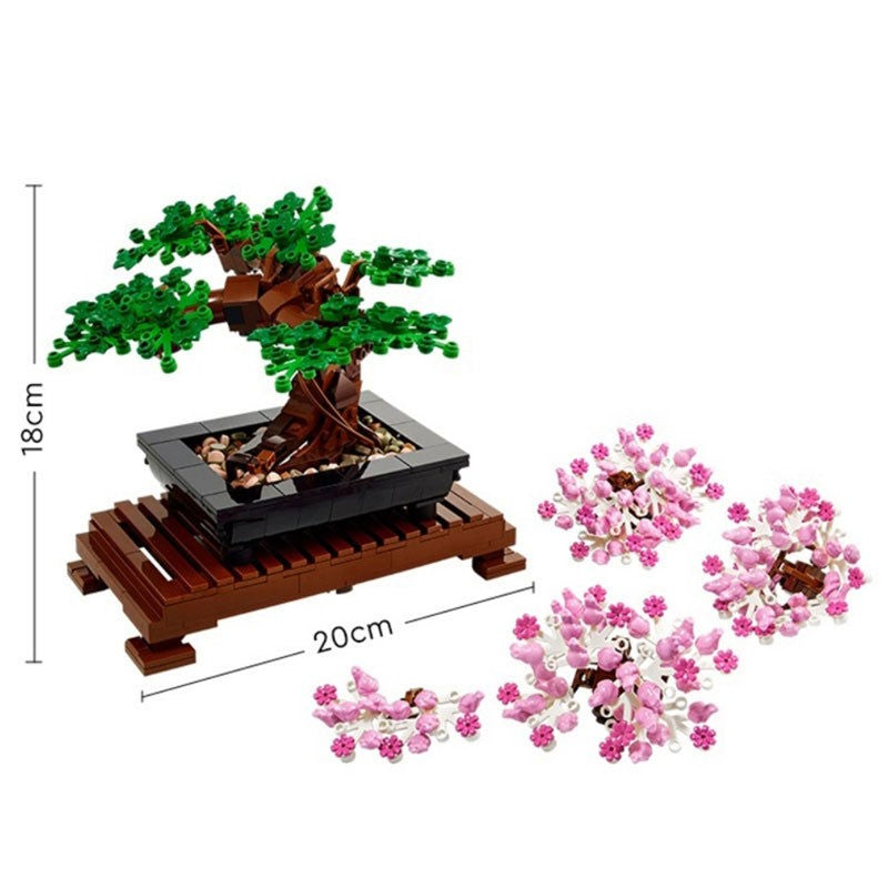 Bonsai-Baum-Bausatz aus Klemmbausteinen – Bild 4 | LuxeStyle