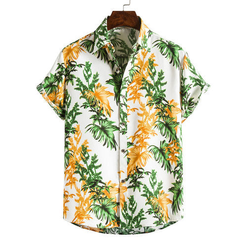 Hawaii Hemd mit Blumenmuster für Herren – Bild 12 | LuxeStyle