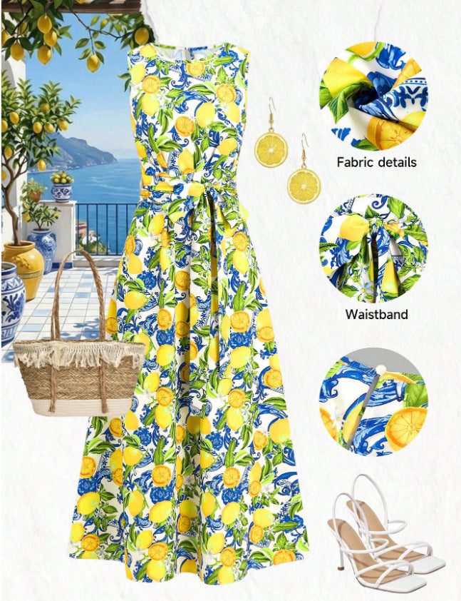 Boho Blumen Resort Maxikleid – Bild 5 | LuxeStyle