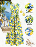 Boho Blumen Resort Maxikleid – Bild 10 | LuxeStyle