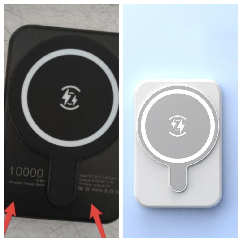 Mini Magnetisches Powerbank für schnelles Laden