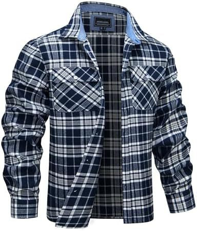 Herren Langarm Hemd im Retro-Karo-Design – Bild 8 | LuxeStyle