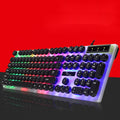Wasserdichte RGB-Gaming-Tastatur mit Glaspanel