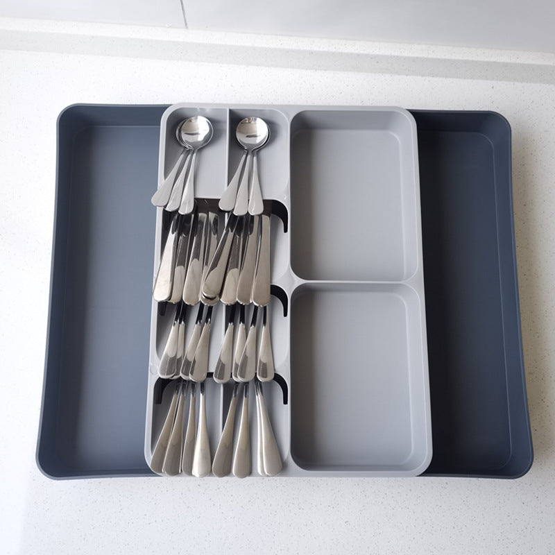 3-in-1 Besteckschubladen-Organizer – Bild 5 | LuxeStyle