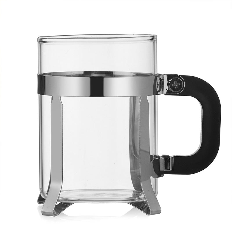 French Press Kaffeebereiter aus Borosilikatglas