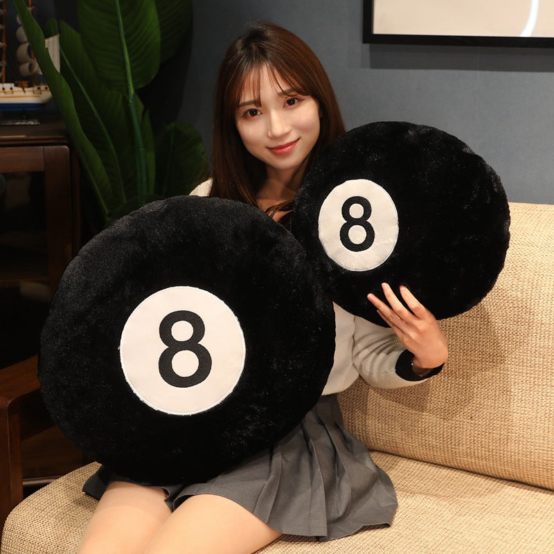 Black Eight Billiards Plüschkissen – Bild 7 | LuxeStyle