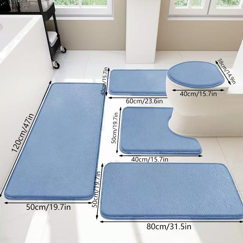 WC-Vorleger Set Kaschmir-Optik