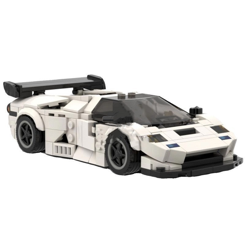 8-Gitter GT Rennauto Baustein-Puzzle – Bild 7 | LuxeStyle