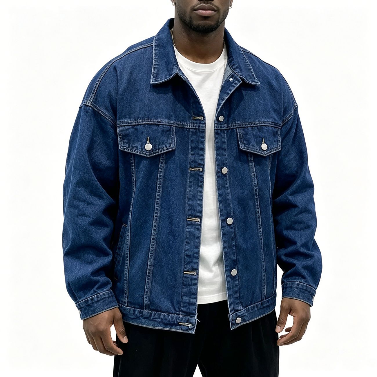 Einfache Denimjacke