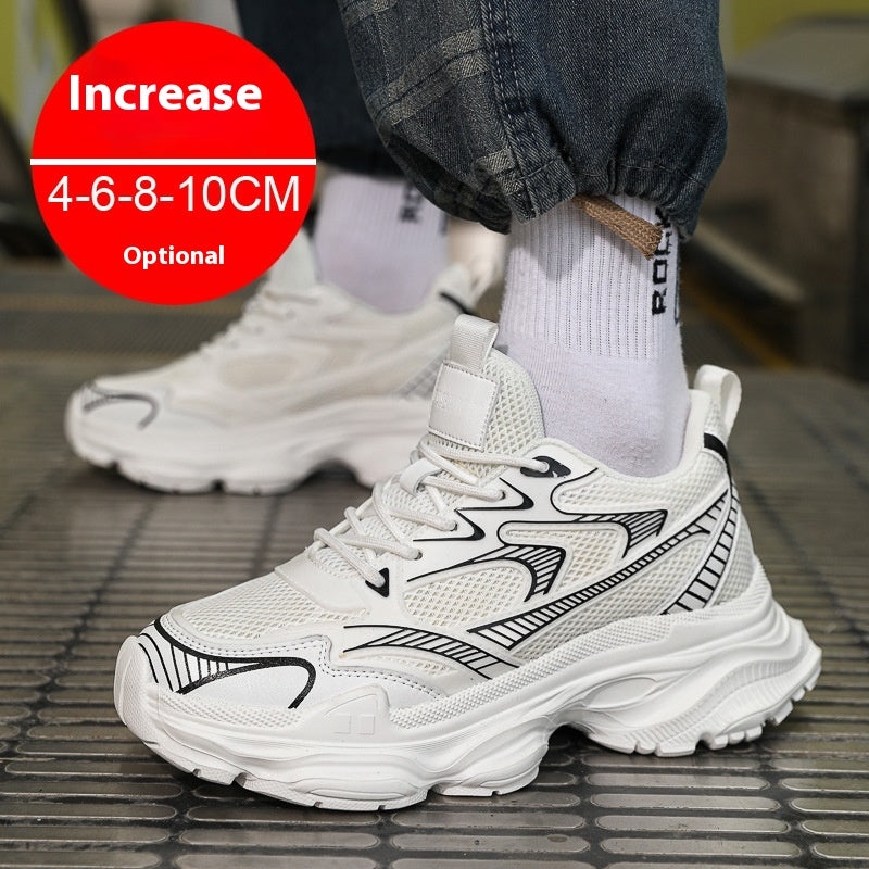 Atmungsaktive Chunky Sneaker mit Höhenerhöhung – Bild 9 | LuxeStyle