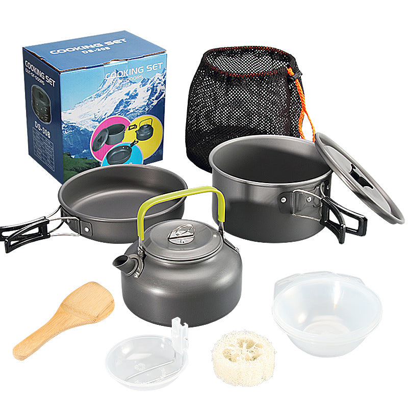 Outdoor Kochset aus Aluminiumoxid – Bild 6 | LuxeStyle