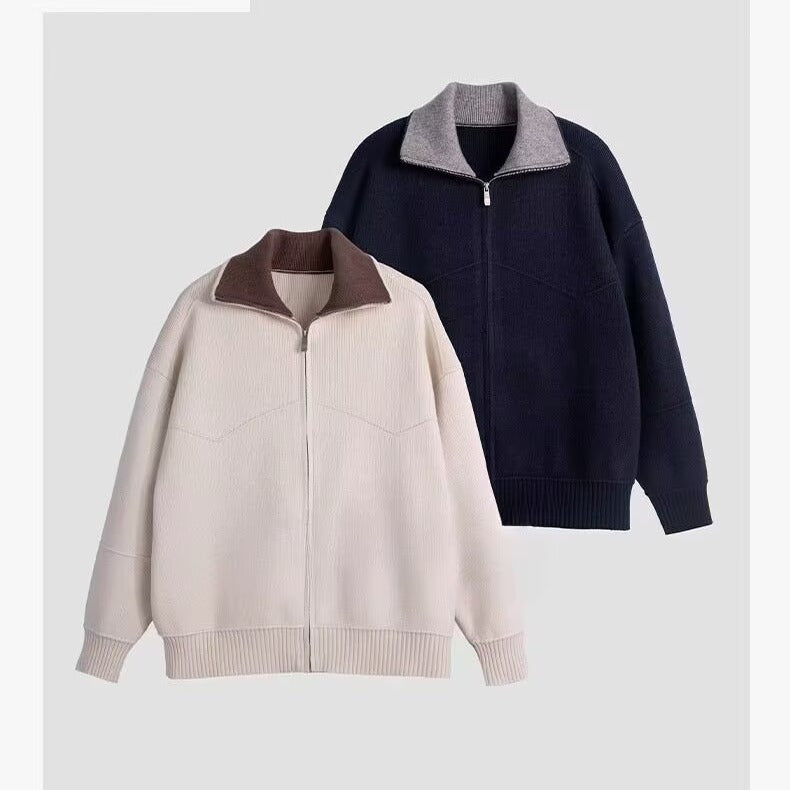 Herren Strick-Cardigan für Herbst & Winter – Bild 3 | LuxeStyle
