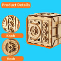 3D Holzpuzzle "Geheimfach" mit Zahlenschloss