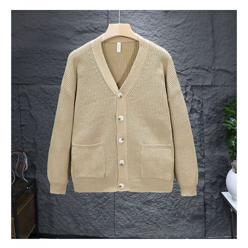 Casual Herren-Cardigan im Erwachsenenstil