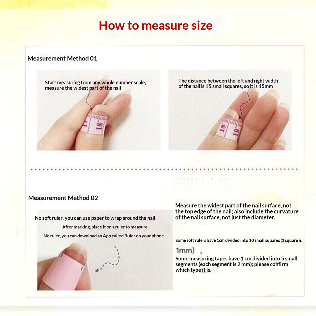 Press-on-Nails «Handmade» · wiederverwendbar