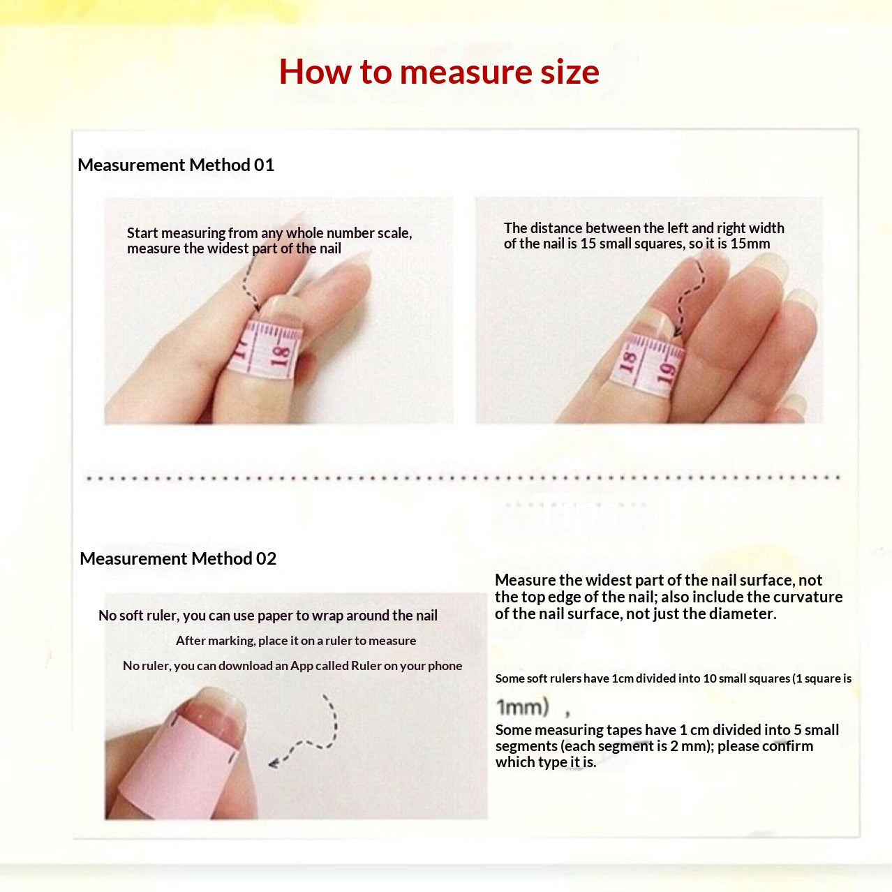 Press-on-Nails «Handmade» · wiederverwendbar