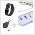 Sportuhr mit Silikonarmband