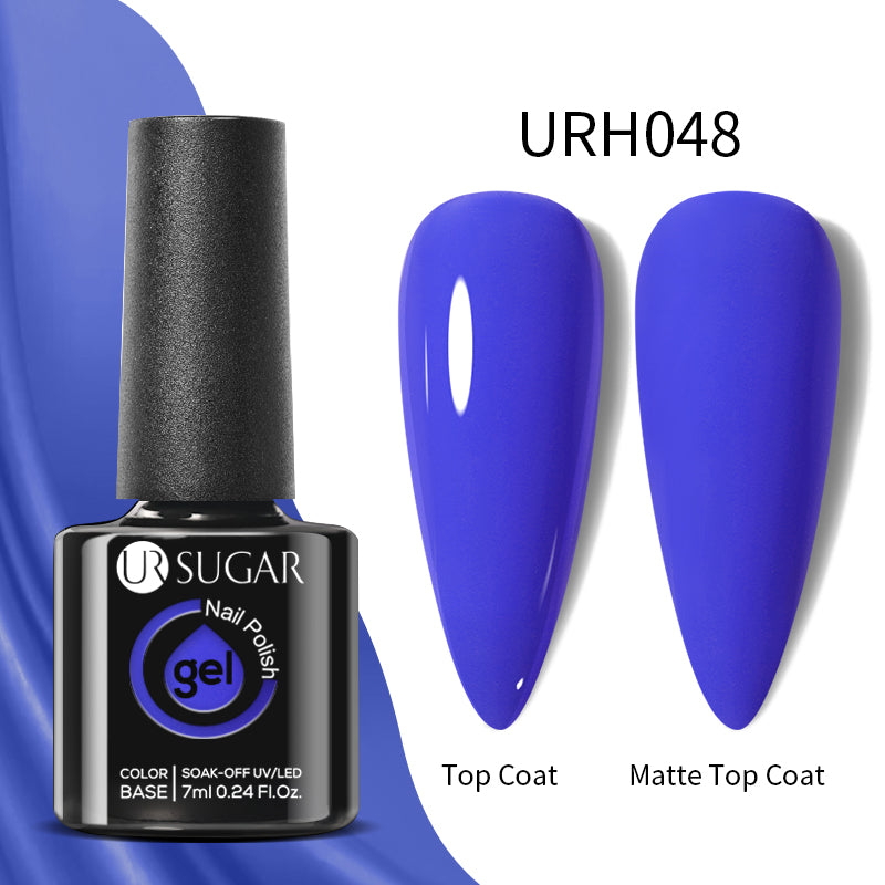 Mattes Blau Gel Lack