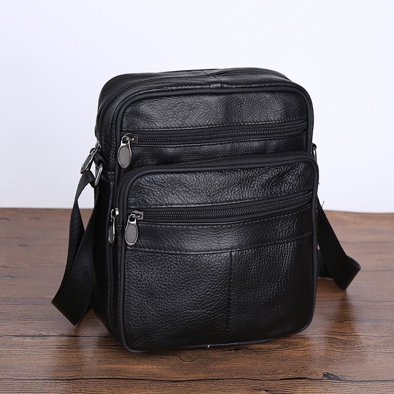 Herren Leder Schultertasche Casual & Stilvoll