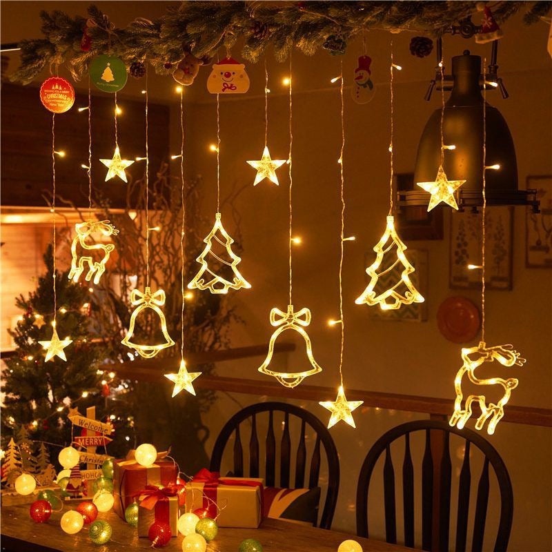 LED-Lichterkette Stern & Mond für Weihnachten – Bild 2 | LuxeStyle