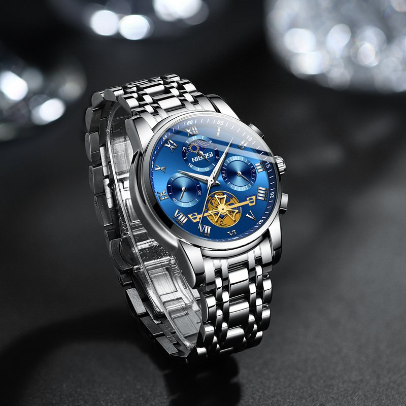 Uhr mit Zeiger, Quarz, 40 mm Zifferblatt – Bild 6 | LuxeStyle