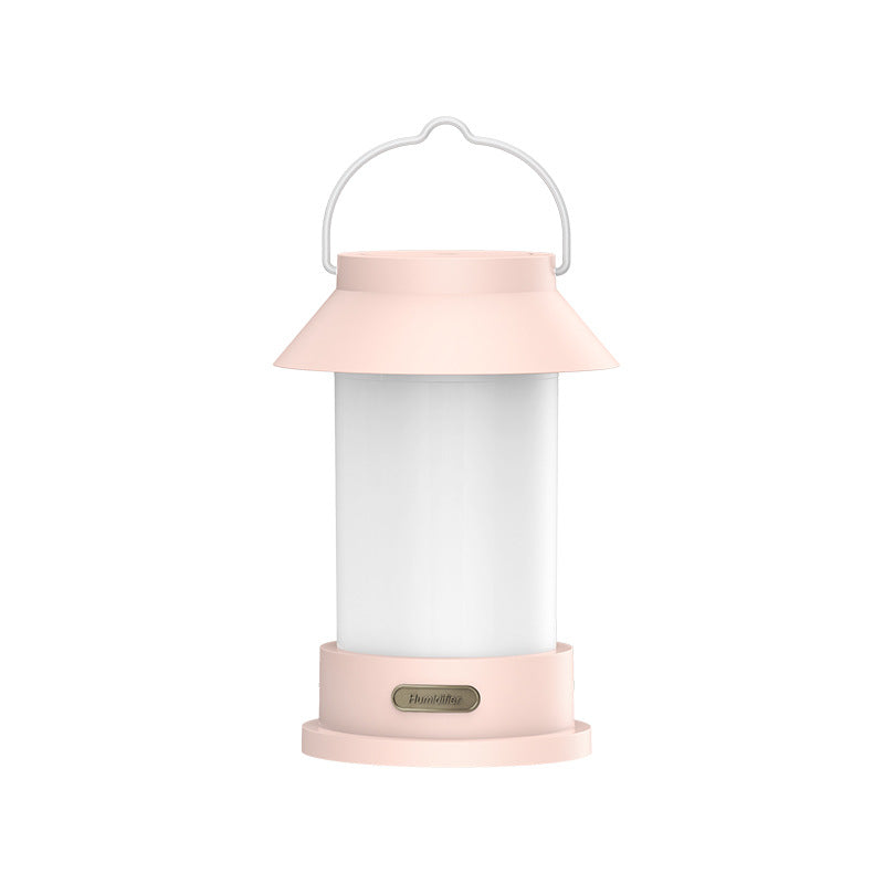 Retro-Luftbefeuchter mit LED-Lampe