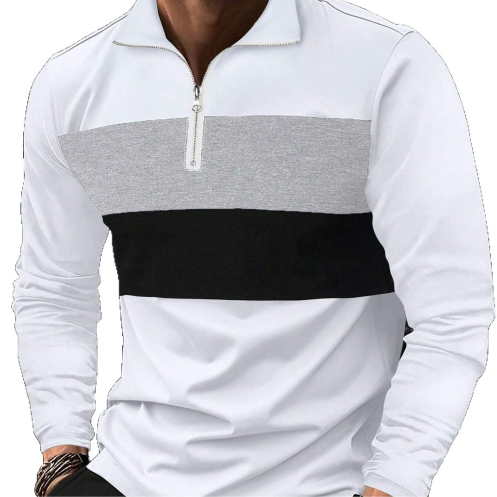 Herren Pullover mit Reissverschluss – Bild 5 | LuxeStyle