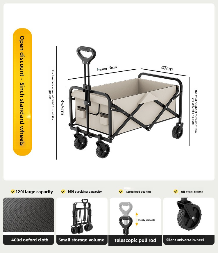 Faltbares Campingwagen