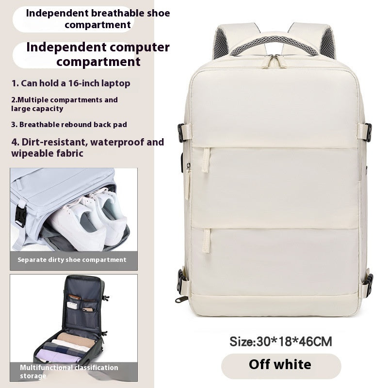 Leichter Reise-Rucksack (36-55L) – Bild 7 | LuxeStyle