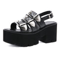 Peep-Toe High-Heel Sandalen – Bild 7 | LuxeStyle