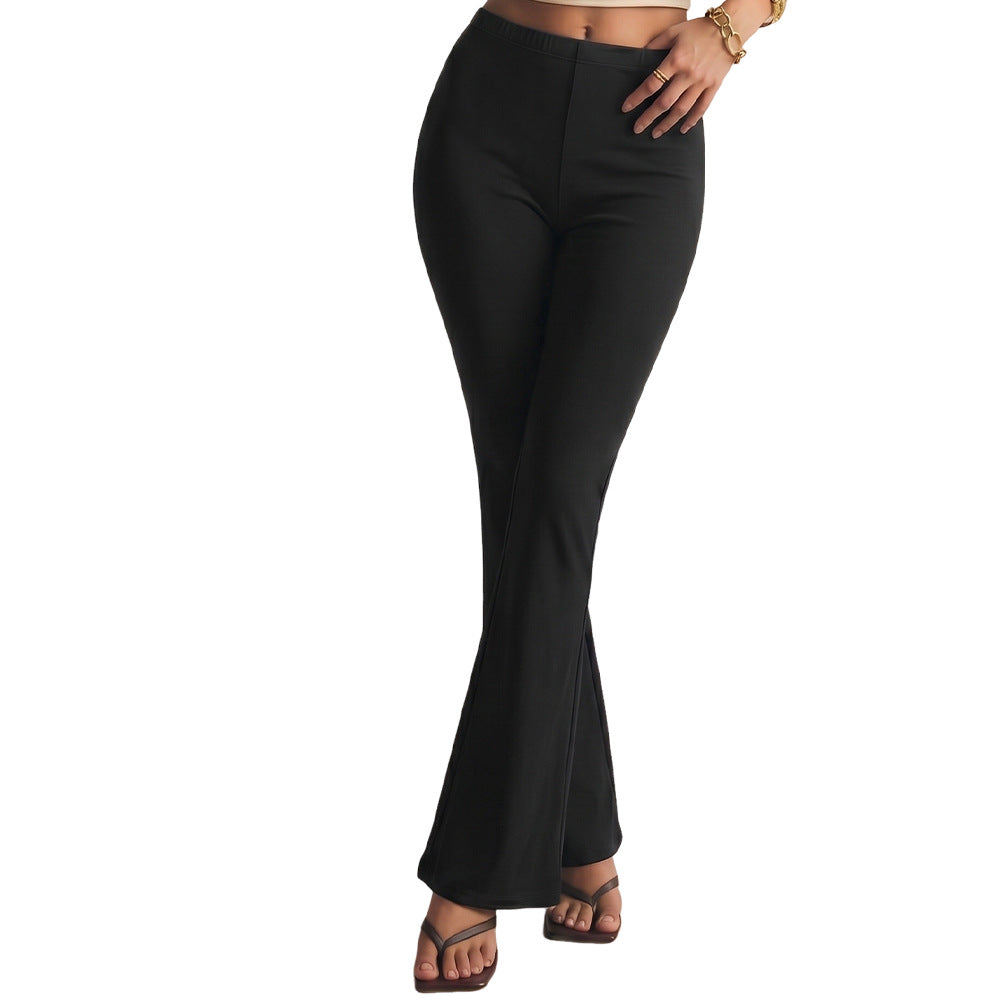 High-Waist Bootcut Sporthose für Damen