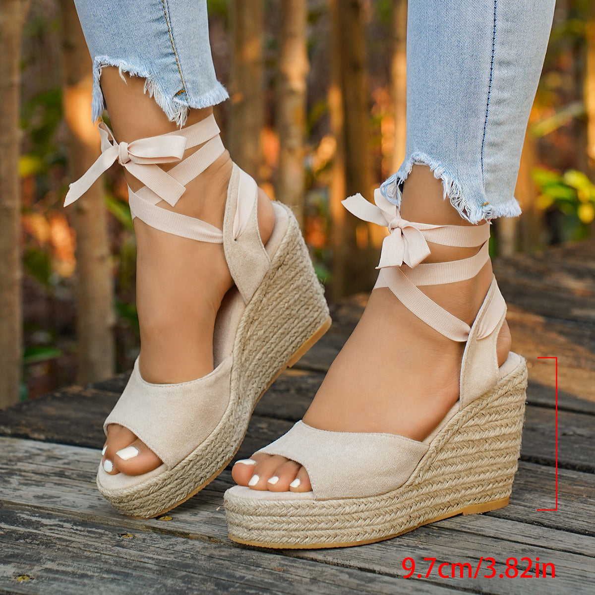 High-Heel Sandalen mit Riemchen