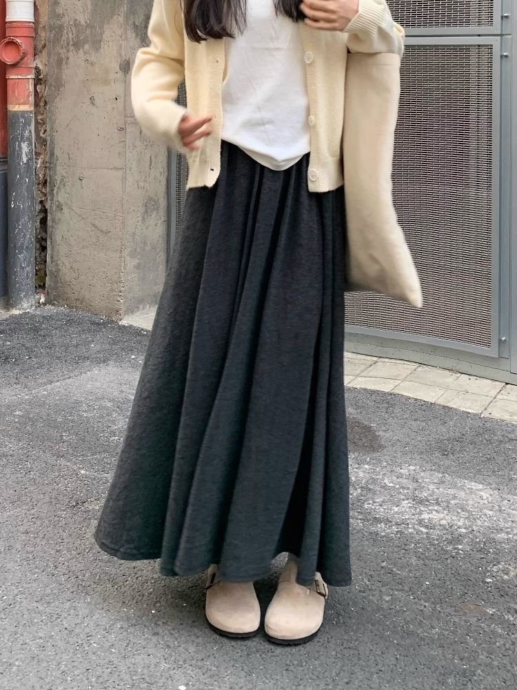 High-Waist Jupe im Sticky-Rice-Stil