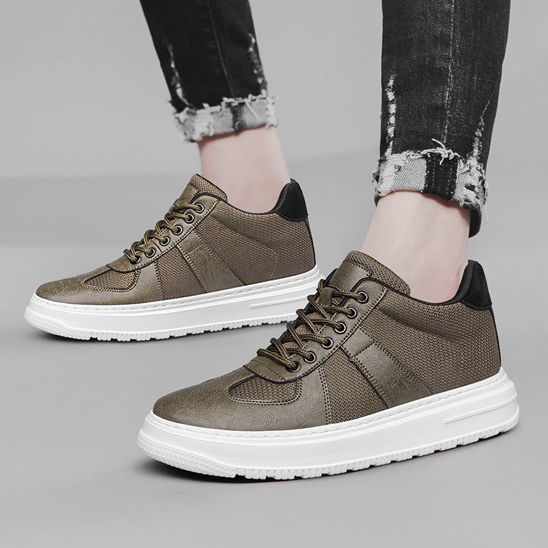 High-Top Board Sneaker mit Plattformabsatz – Bild 9 | LuxeStyle