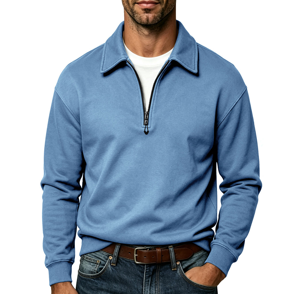 Herren Hoodie mit Reissverschluss – Bild 12 | LuxeStyle