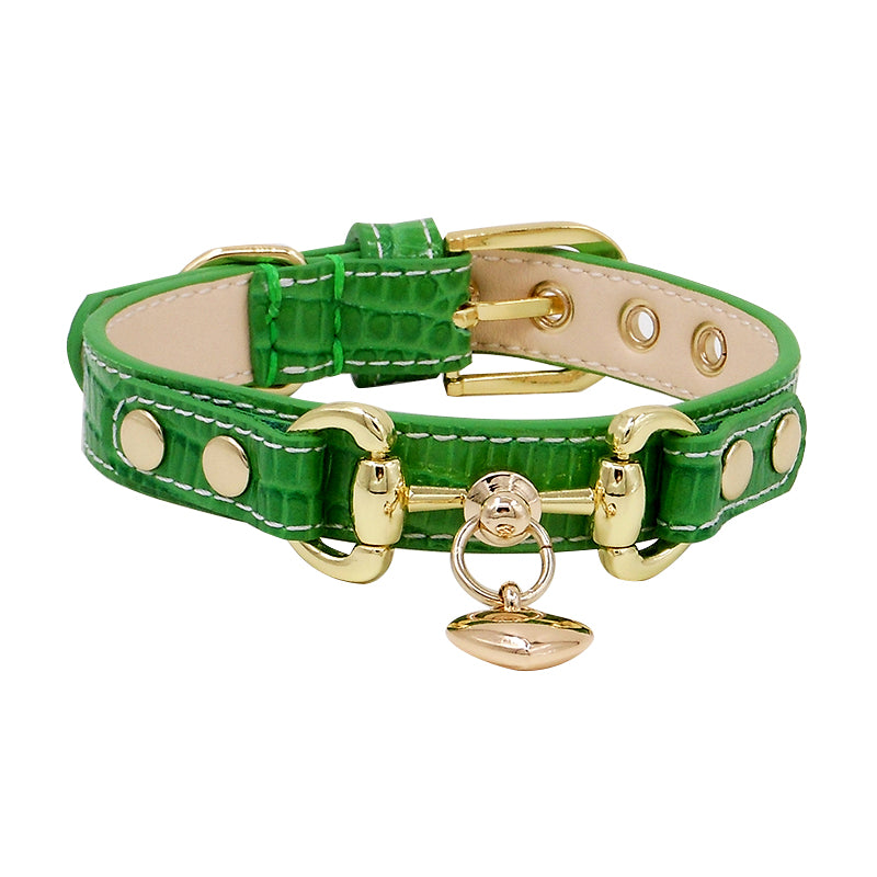 Leder-Halsband mit Doppelklett – Bild 3 | LuxeStyle
