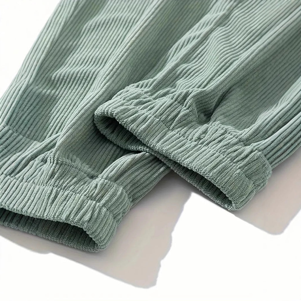 Cordschnurhosen für Herren, plus Grösse