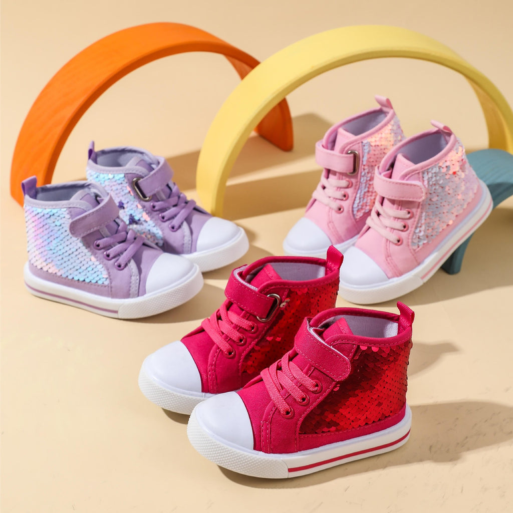 Trendige Sequin-Kinderschuhe