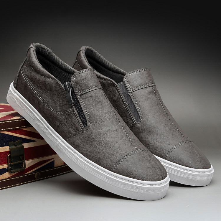 Herren-Slipper aus Kunstleder | LuxeStyle